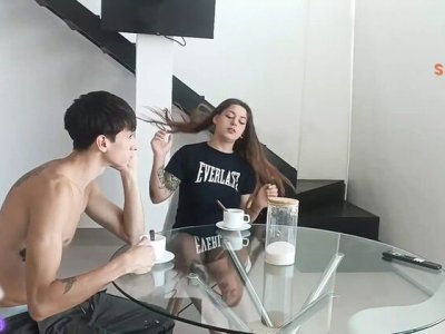 Stepbrother sucks best friend s cumface - big booty latina amateur blowjob